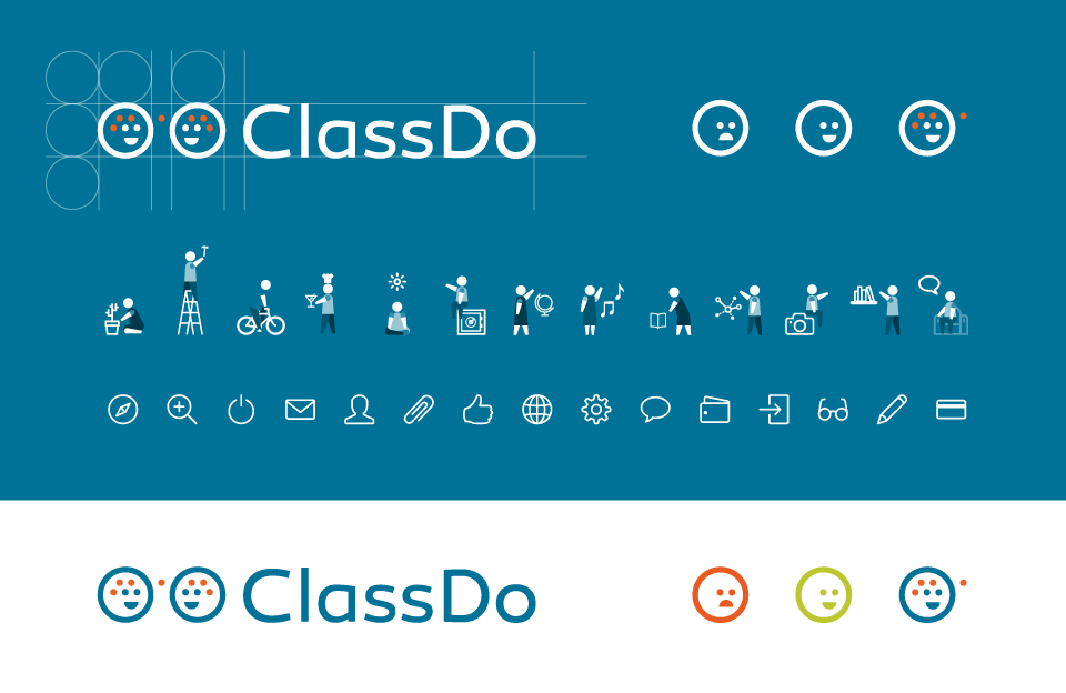 ClassDo - A Knowledge Market and Learning Platform - Visual Identity and Logo 