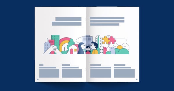NEC Vision 2020 - Global Corporate Brochure Layout & Print Design