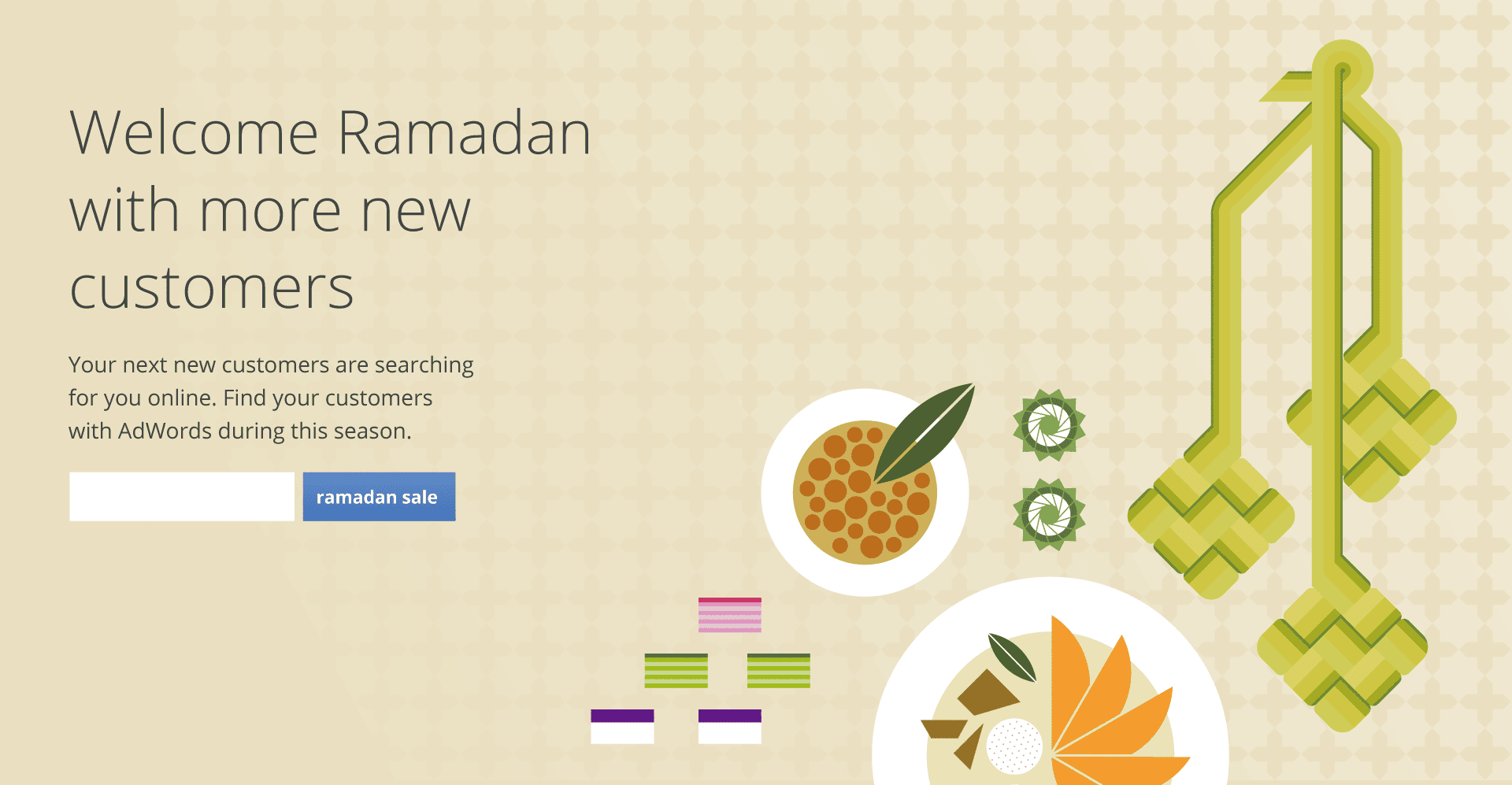 Google Adwords Ramadan Illustrations